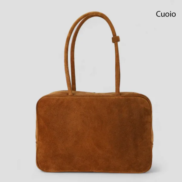6083 - Borsa in pelle scamosciata  | Carvin Bags