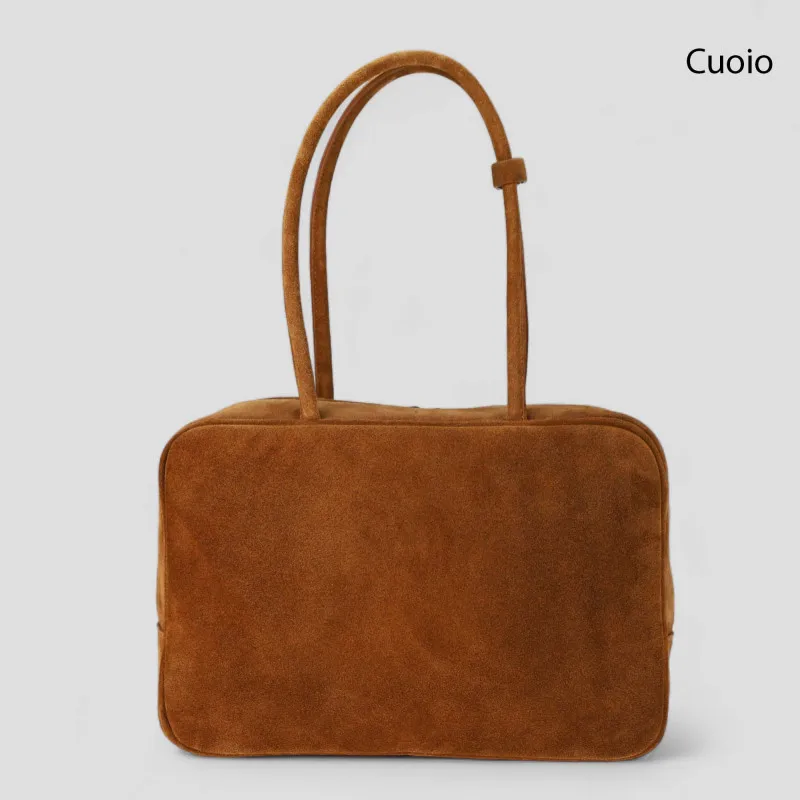 6083 - Borsa in pelle scamosciata  | Carvin Bags