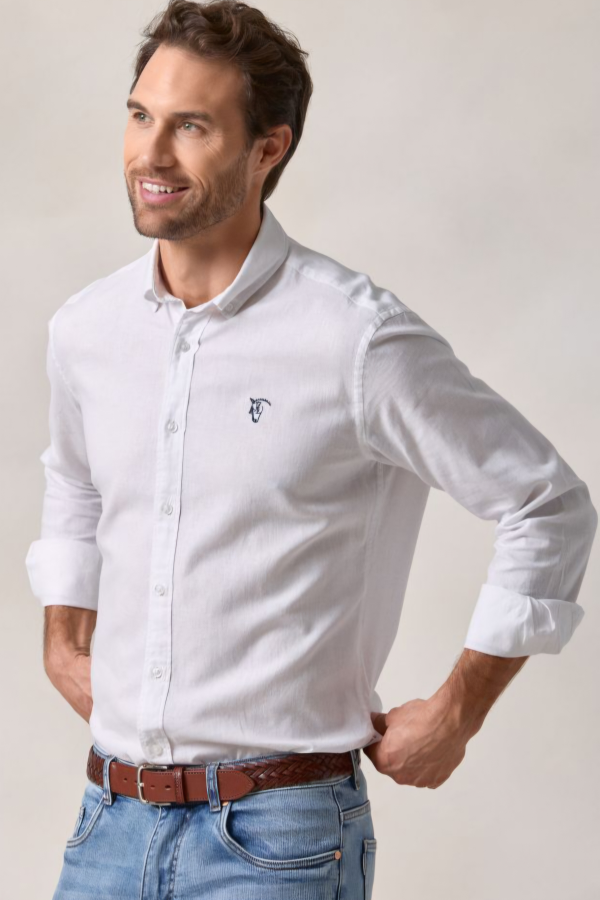 Camisa de linho  Branco da La Garrocha Cod. 357 | definne