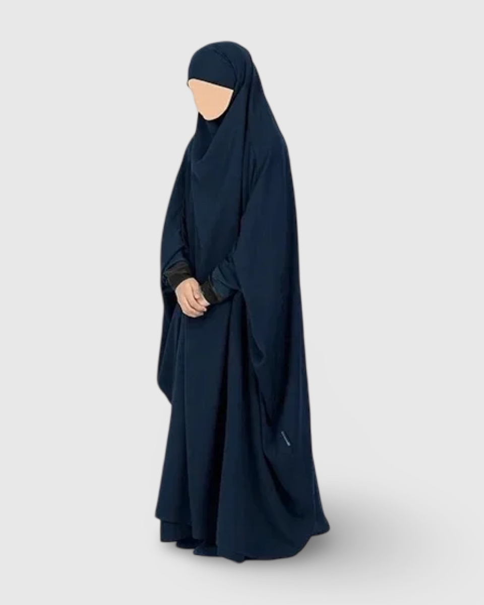 JILBAB 1 PIECE BENTY BLEU NUIT | AMCOSMETIK