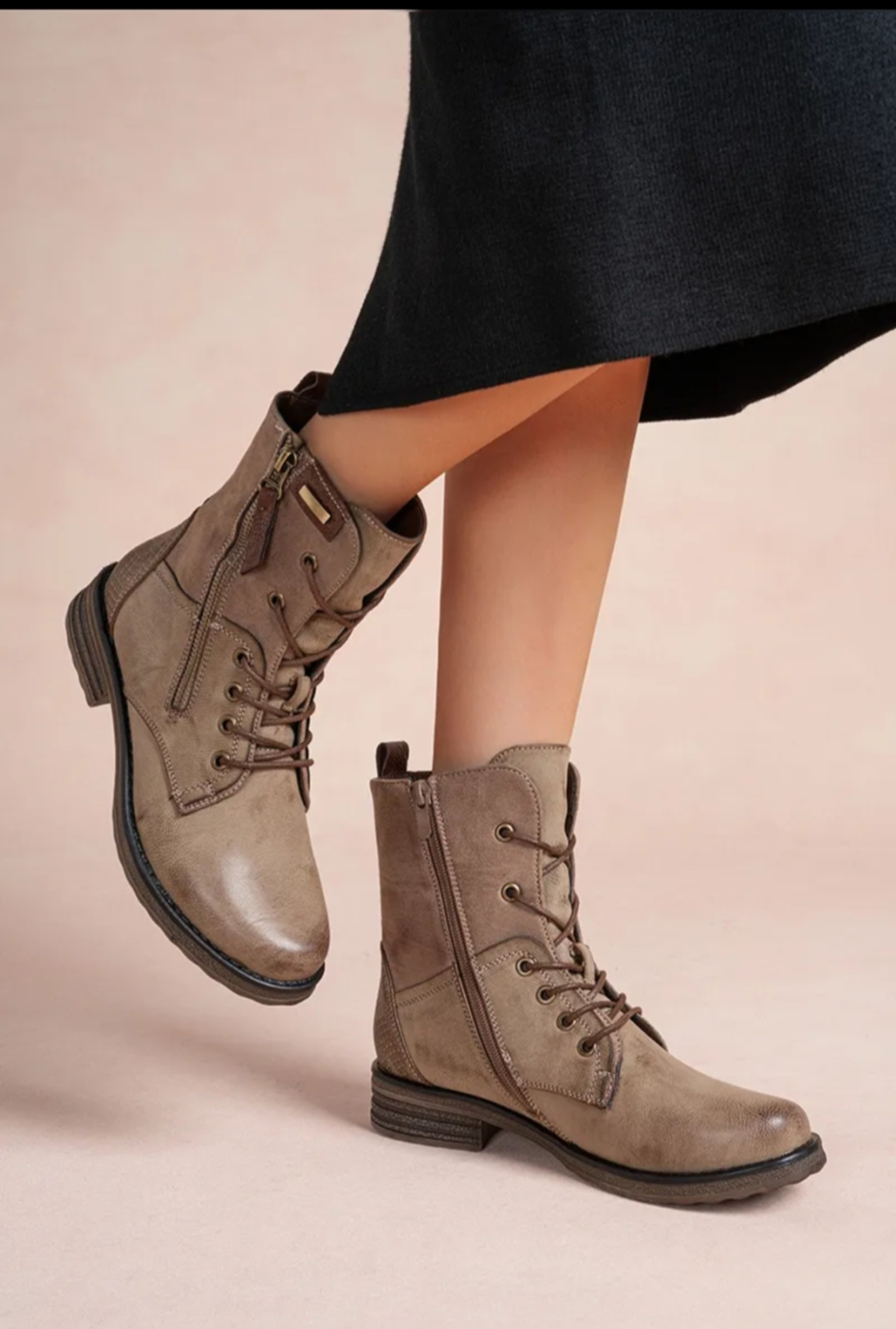 Bottines lacets F6092 | Rynalife