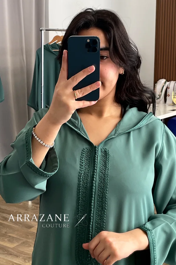 Djellaba Crêpe 4 Fils | CasaZaz