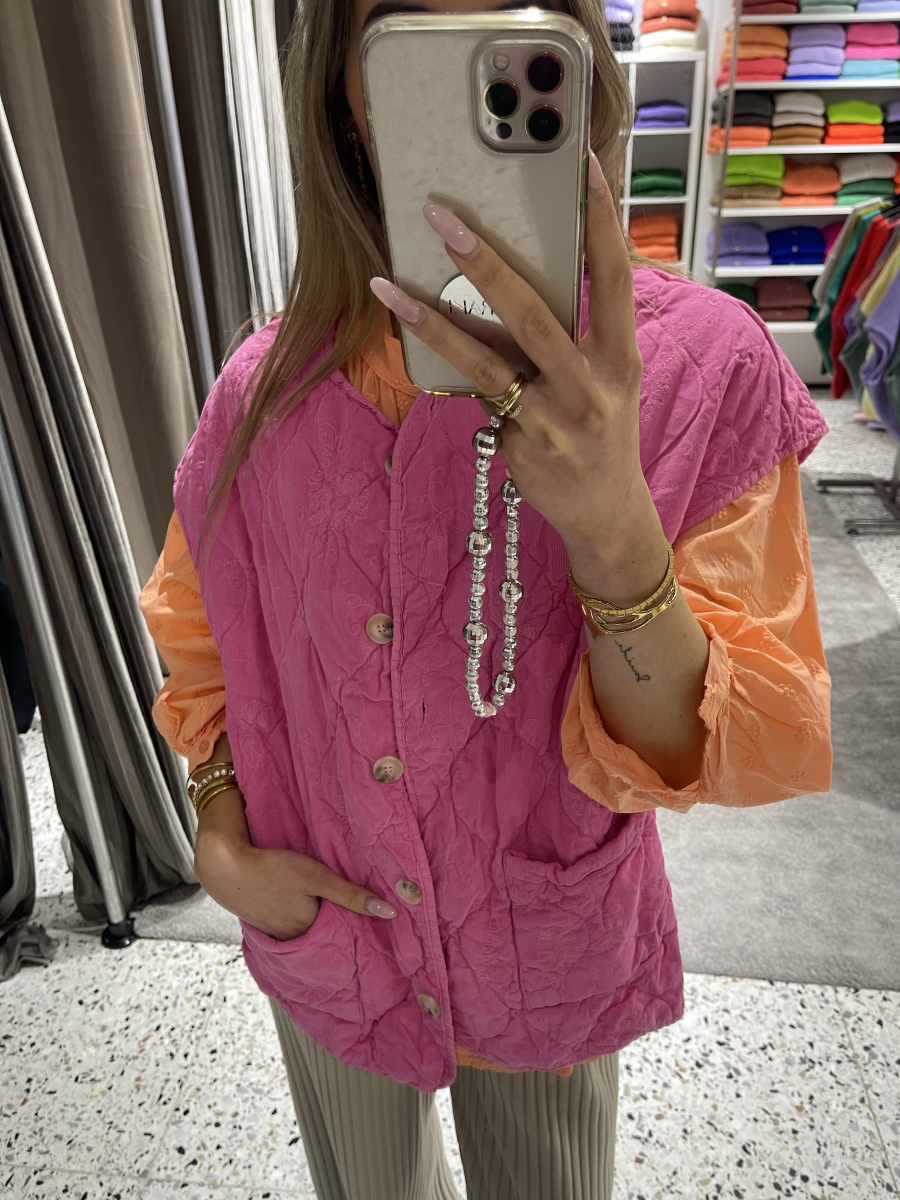 Corduroy Vest | Salsa Color