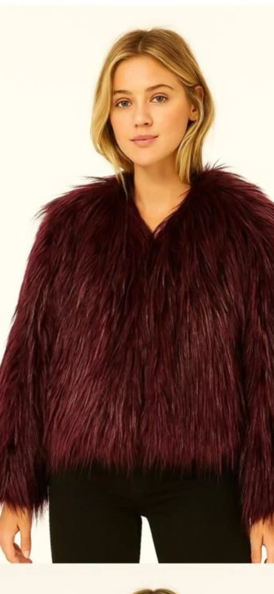 Pellicciotto Bordeaux | Bellissima Store