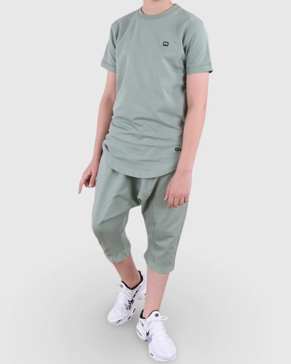 ENSEMBLE NAUTIK ENFANT ET ADO - VERT AMANDE | AMCOSMETIK
