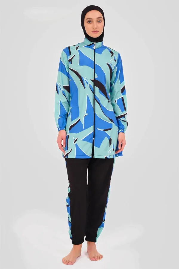 Burkini Imprimé Bleu | CasaZaz