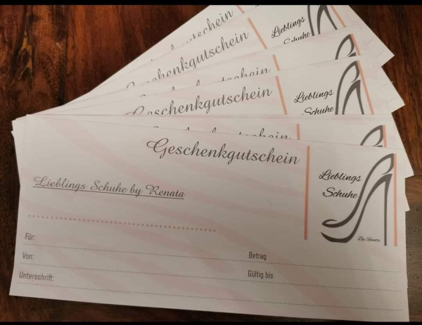 Gutschein  | Lieblings Schuhe