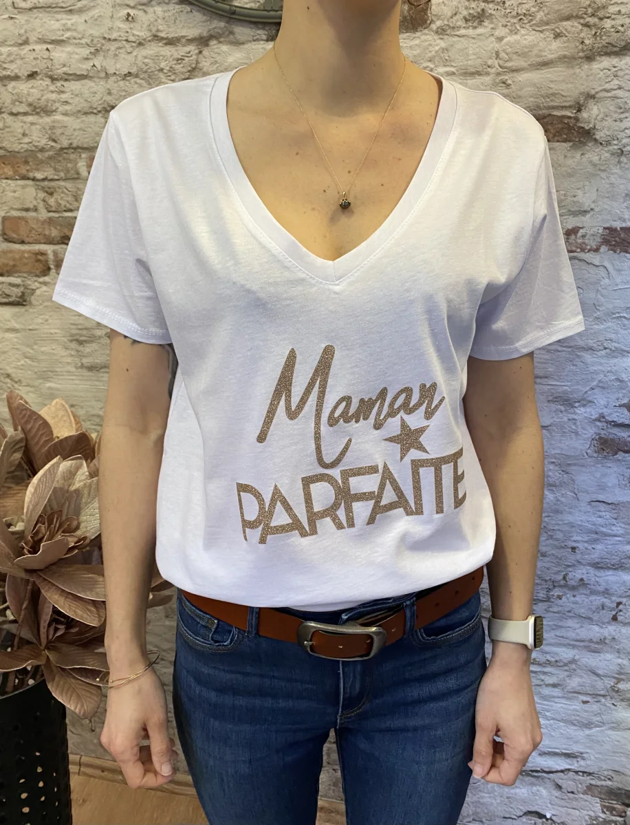 Tshirt maman parfaite | Jus de coco 