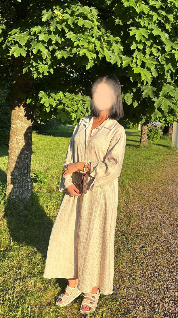 Robe crème SERENA | AYRA Prêt-à-porter