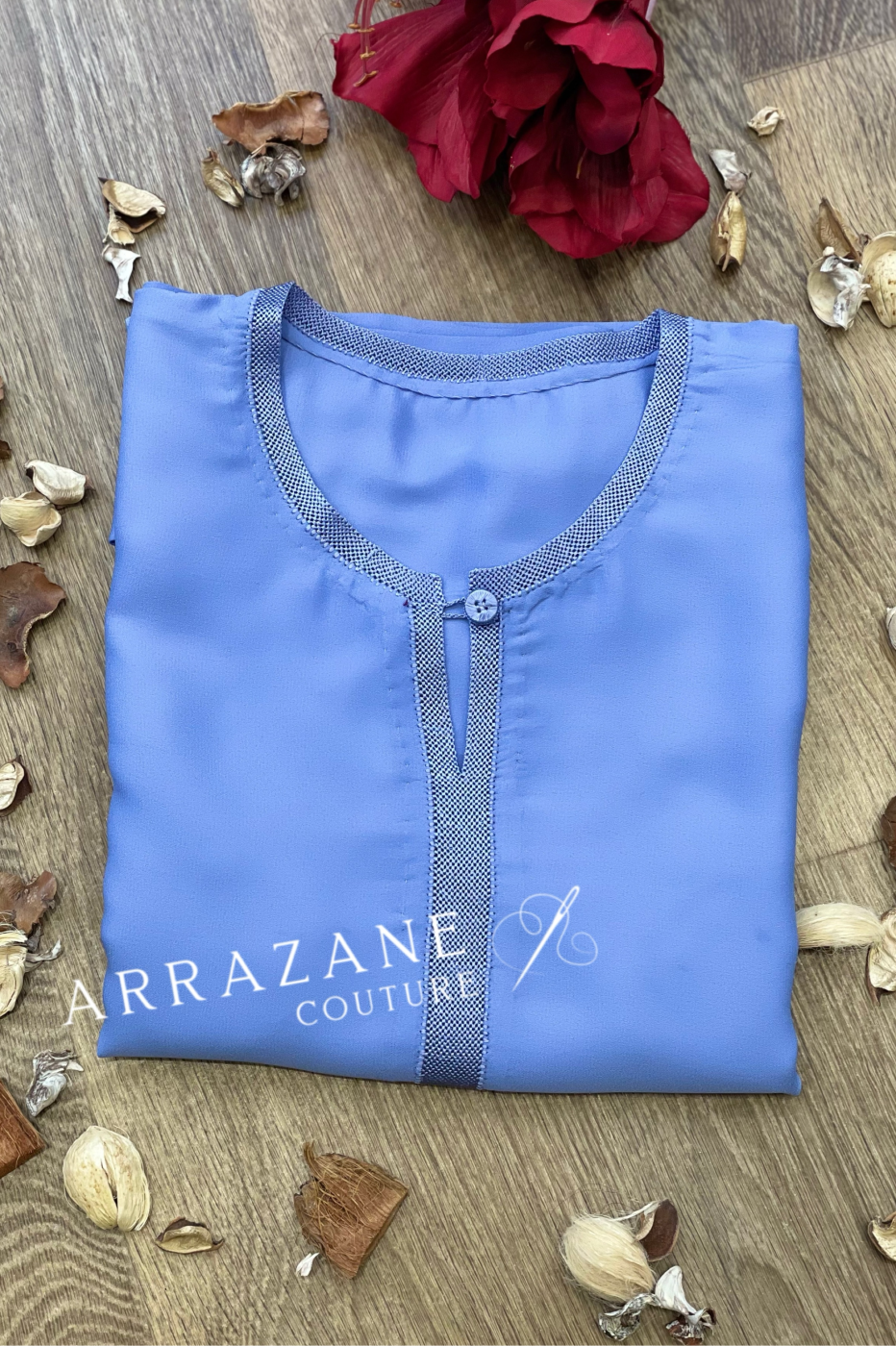 Kmiss Gorgettet Randa Lavande Clair | CasaZaz