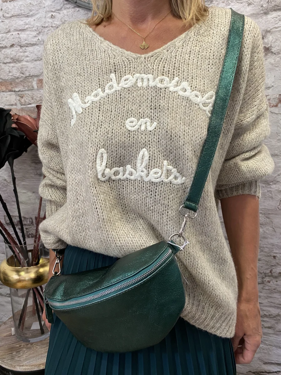 Pull madenoiselle en baskets | Jus de coco 