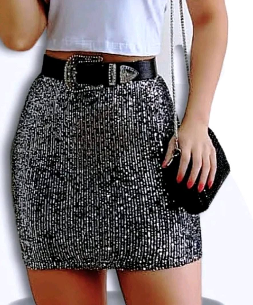 FALDA MINI LENTEJUELA | New Secret