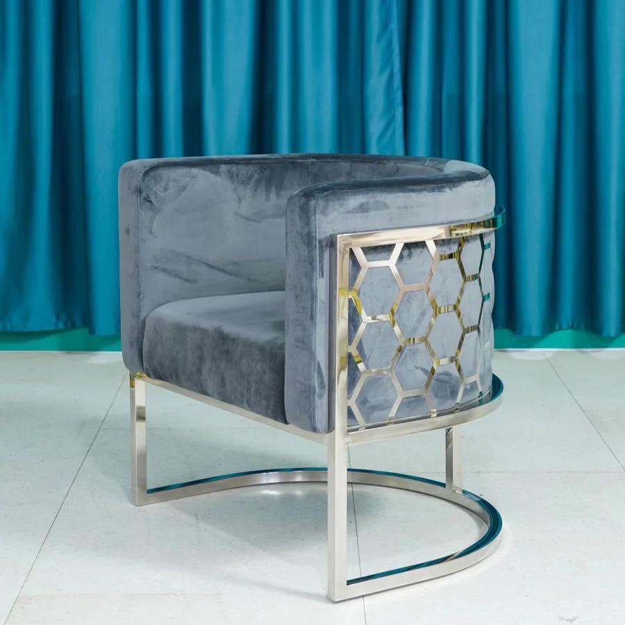 Fauteuil Alveoles Gris | MULTI-AFFAIRES