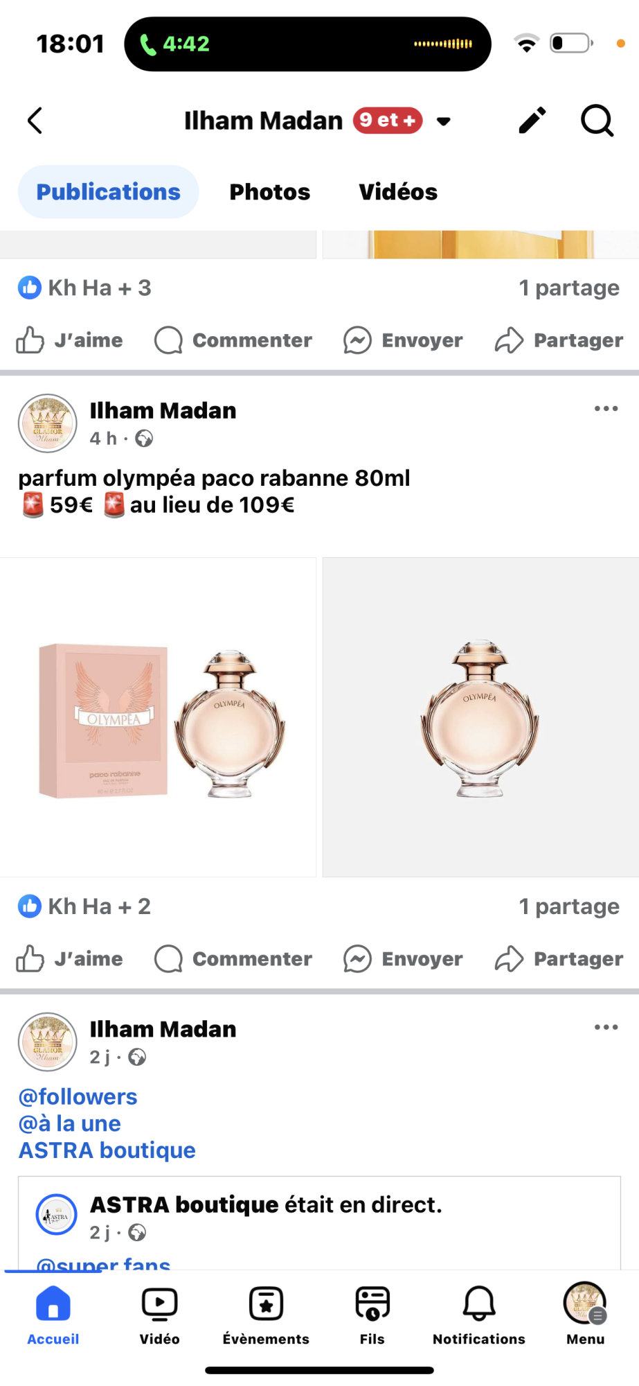 Parfume  | Astra boutique 