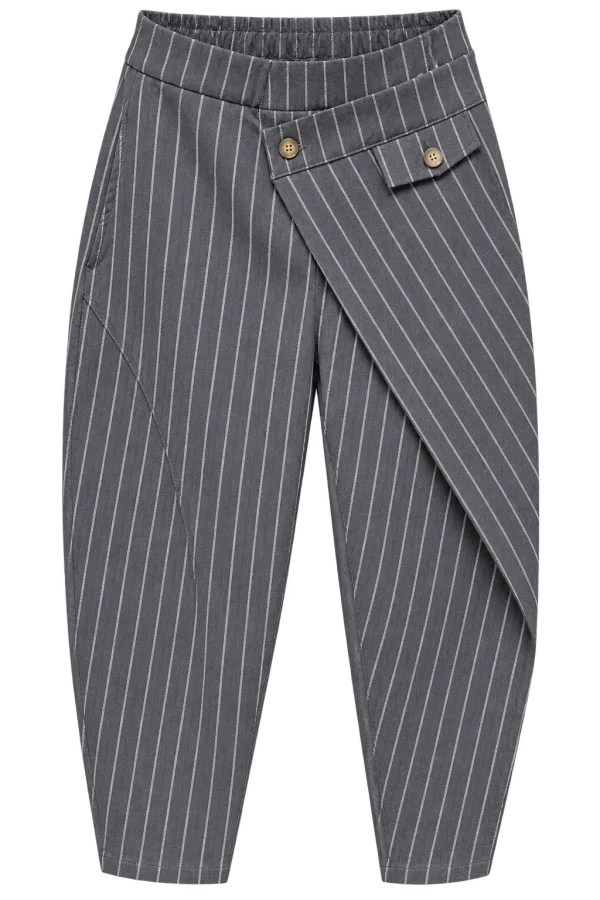 Pantalon carotte original chic rayé | 𝐉𝐮𝐥𝐢𝐞 𝐍𝐞𝐞𝐟 𝐂𝐫𝐞́𝐚𝐭𝐢𝐨𝐧𝐬