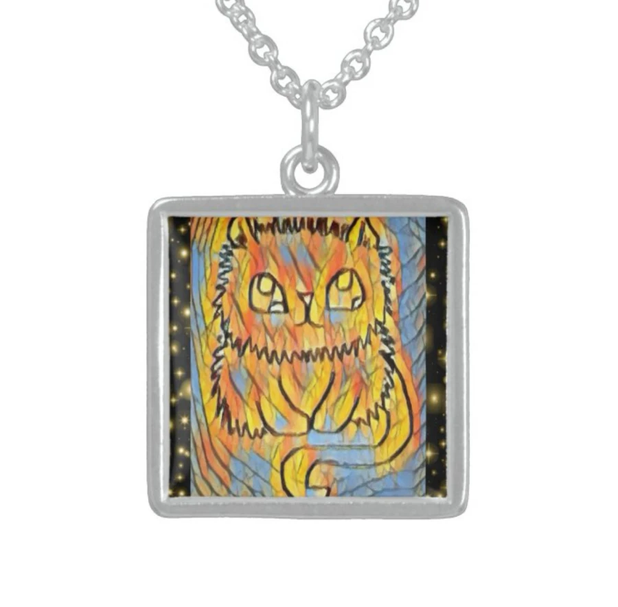 💠NFT PENDANT CATE 7💠 Sterling Silver Necklace | 💠 ℕ𝔽𝕋 𝕄𝕖𝕣𝕔𝕙 💠