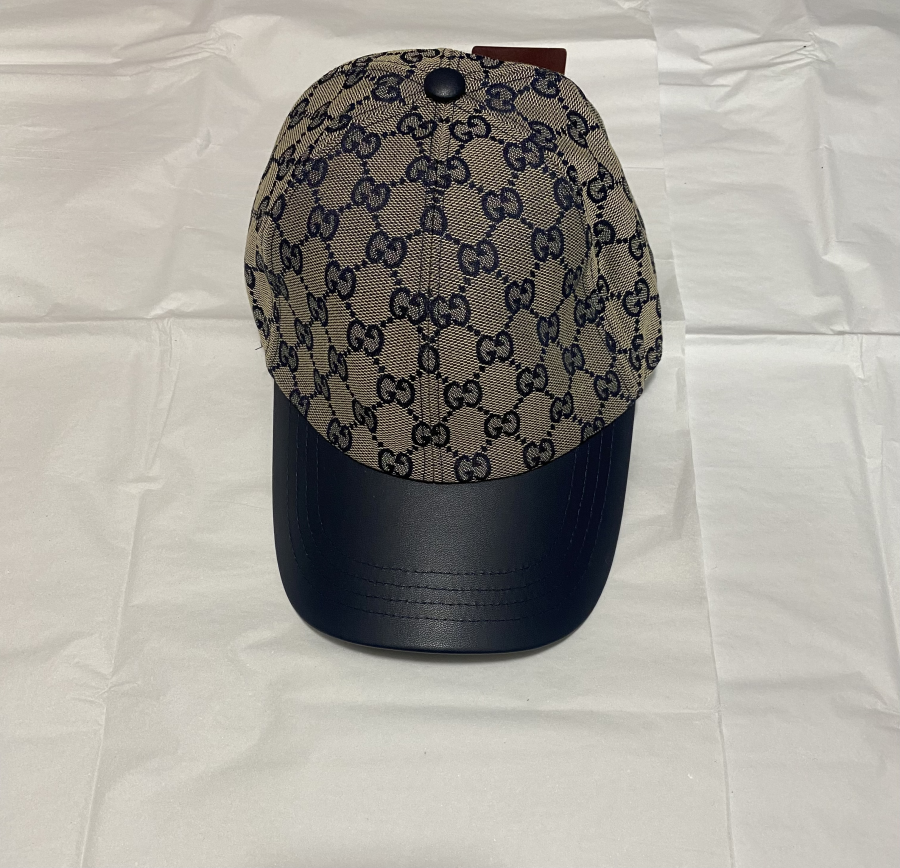 Gucci Firenze 1921 Baseball Cap GG Monogram Beige/Navy | 