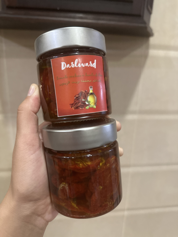 Tomate sechee & huile d olive طماطم مجففة مع زيت الزيتون | DARLWARD