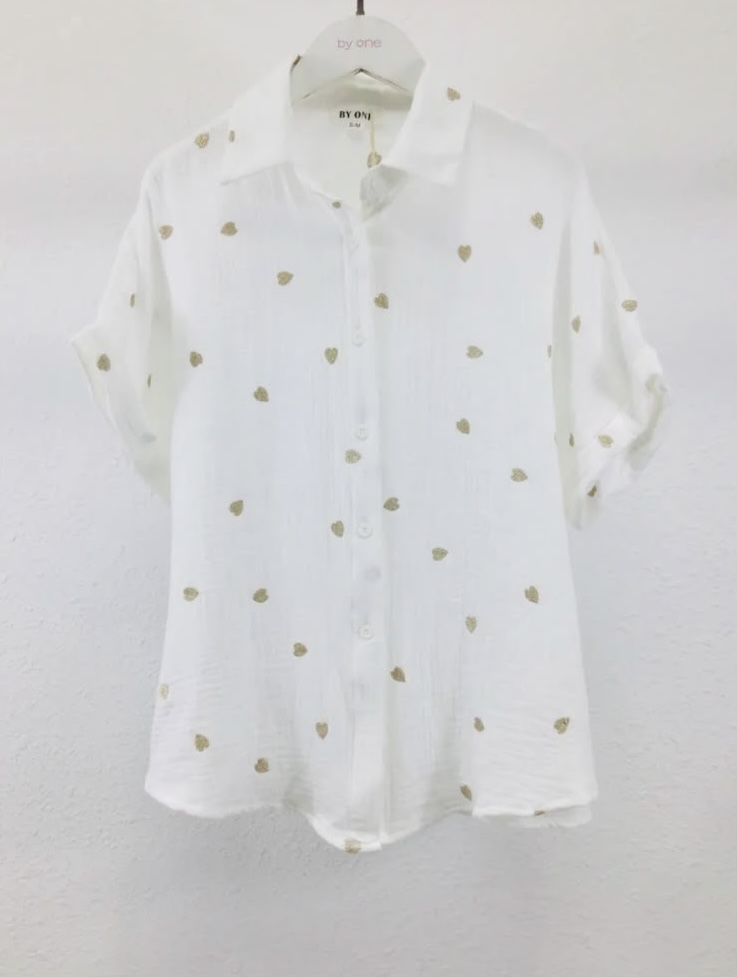 Chemise coeur | Jus de coco