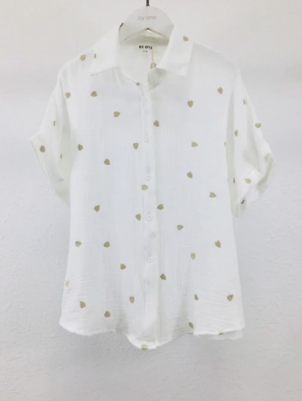 Chemise coeur | Jus de coco