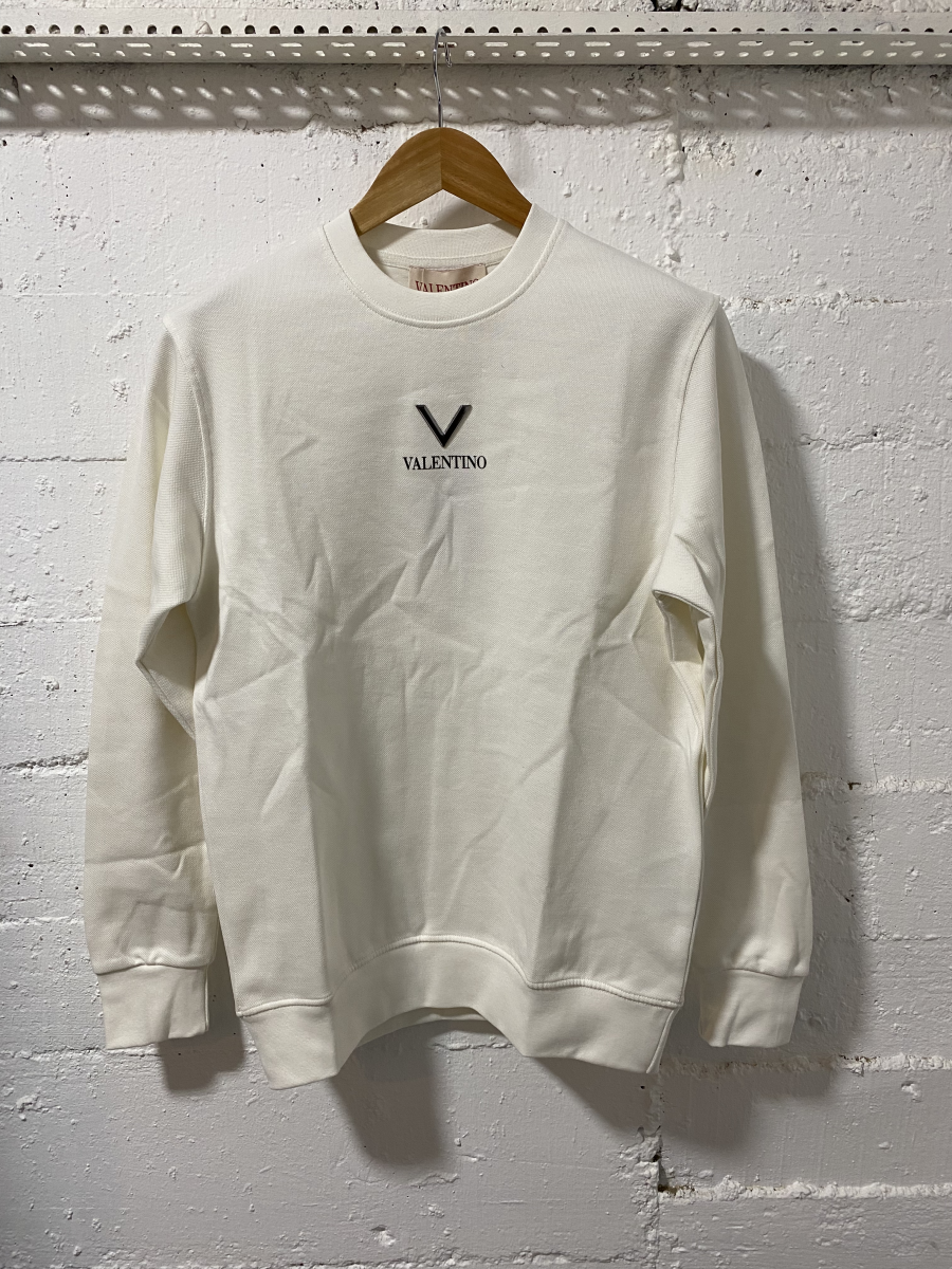 Valentino Sweatshirt V White | 