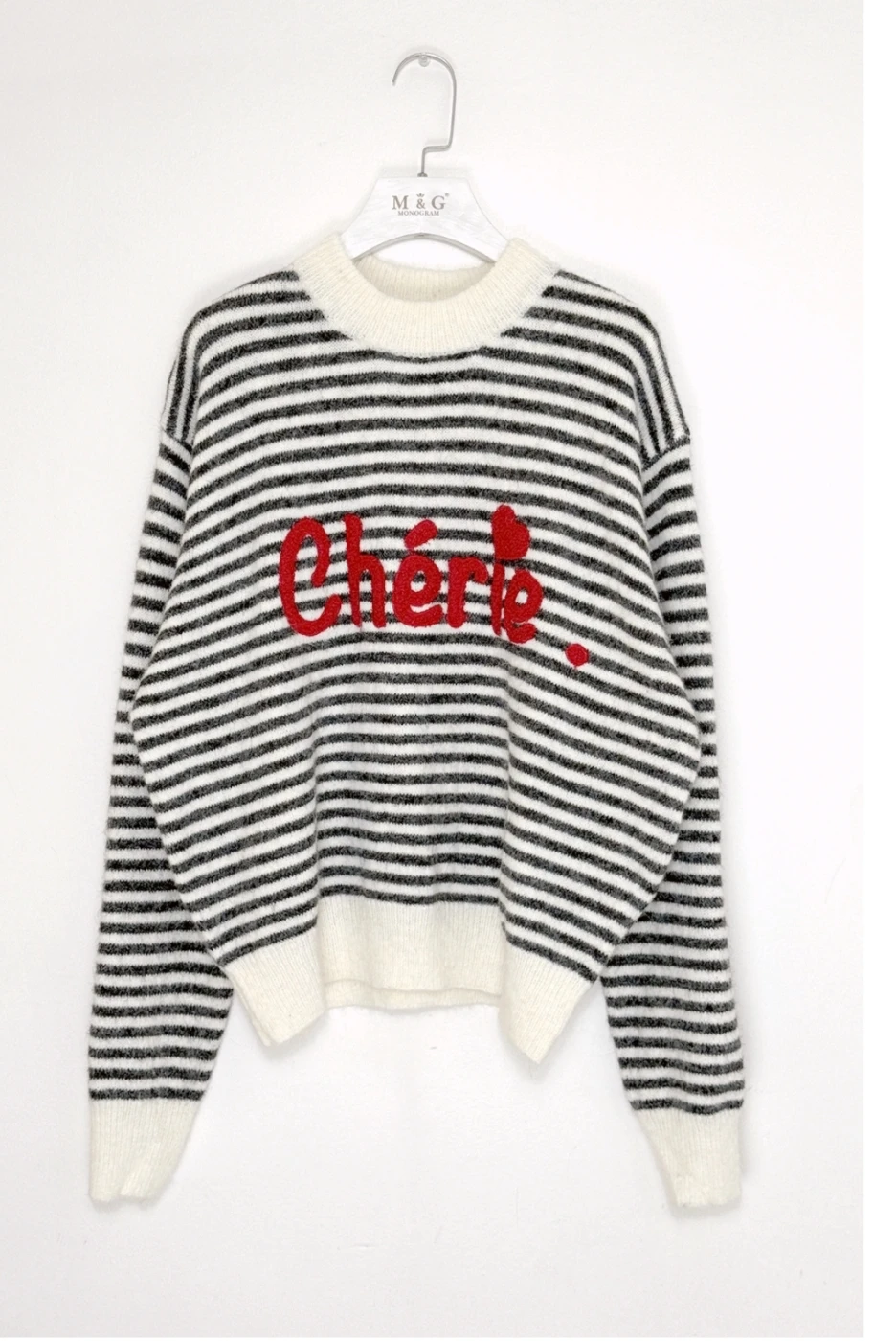 Pull Chérie ligné  | Nuances by maison Lanoo 