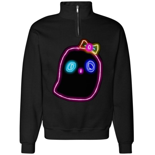 💠NFT NEON BLOOP 3💠 CADET COLLAR SWEATSHIRT | 💠 ℕ𝔽𝕋 𝕄𝕖𝕣𝕔𝕙 💠🎃