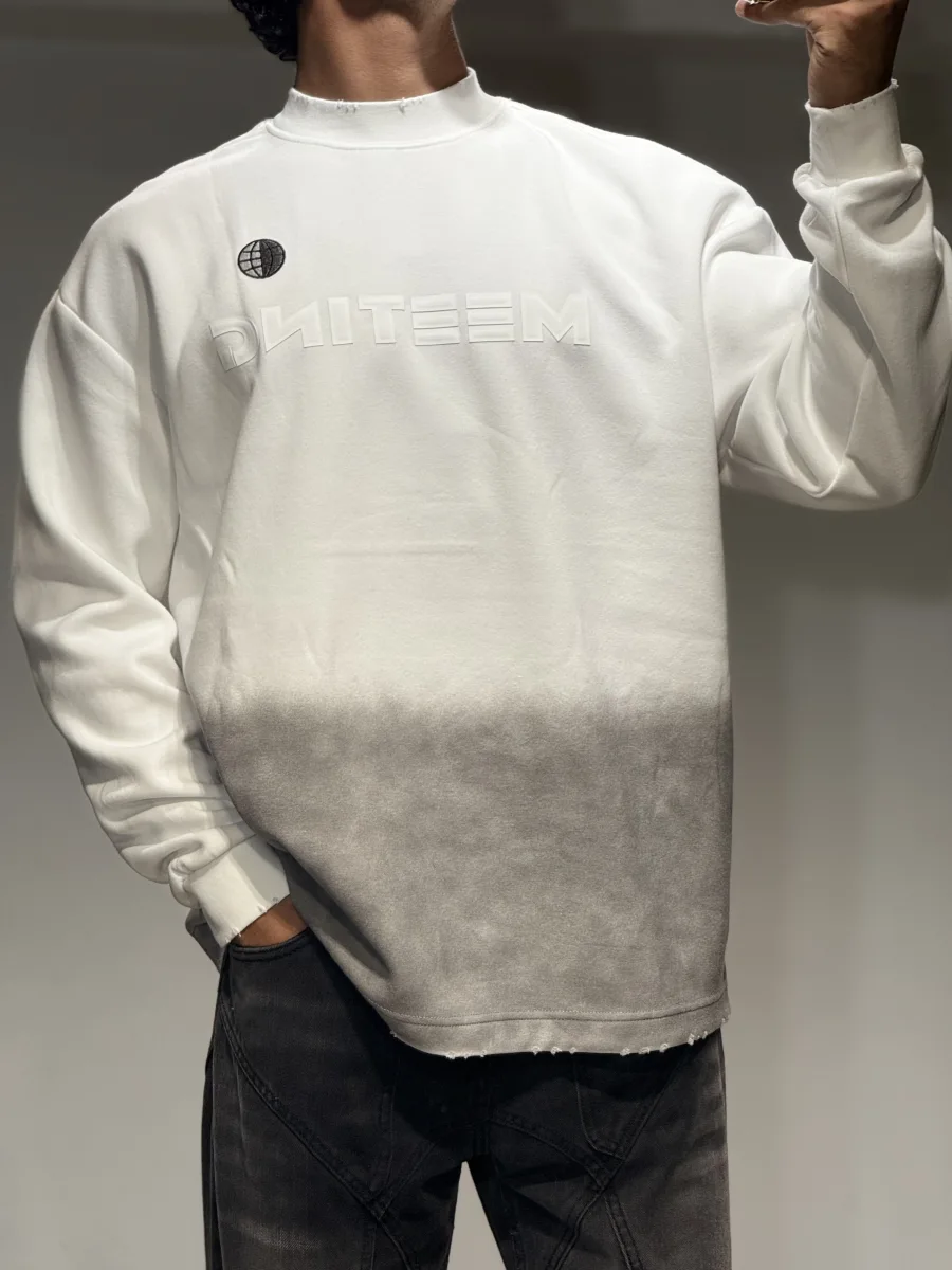 sweatshirt oversize | R9 DENIM