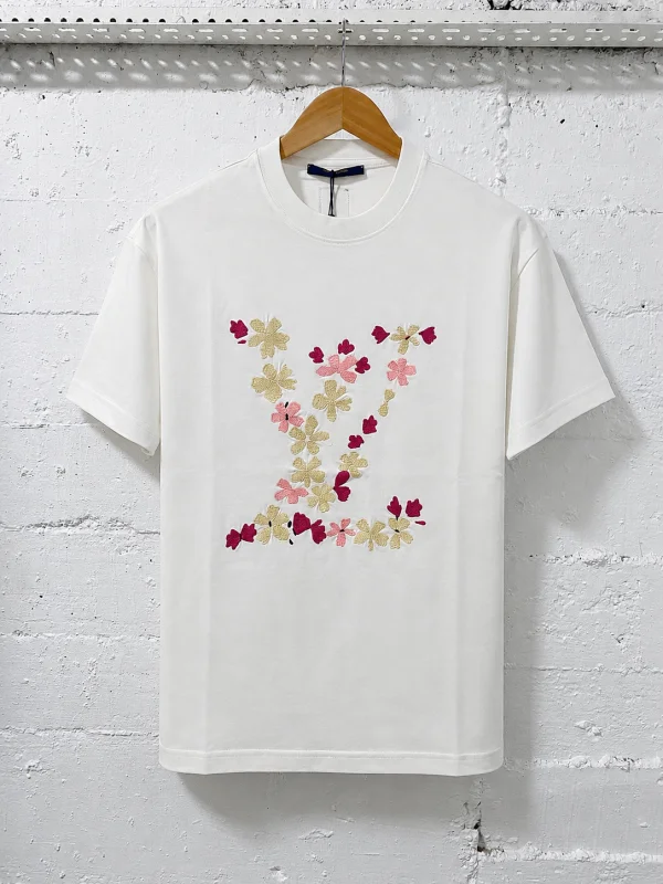 Louis Vuitton Cotton T-Shirt White  | MASSIMOLUXURYOUTLET