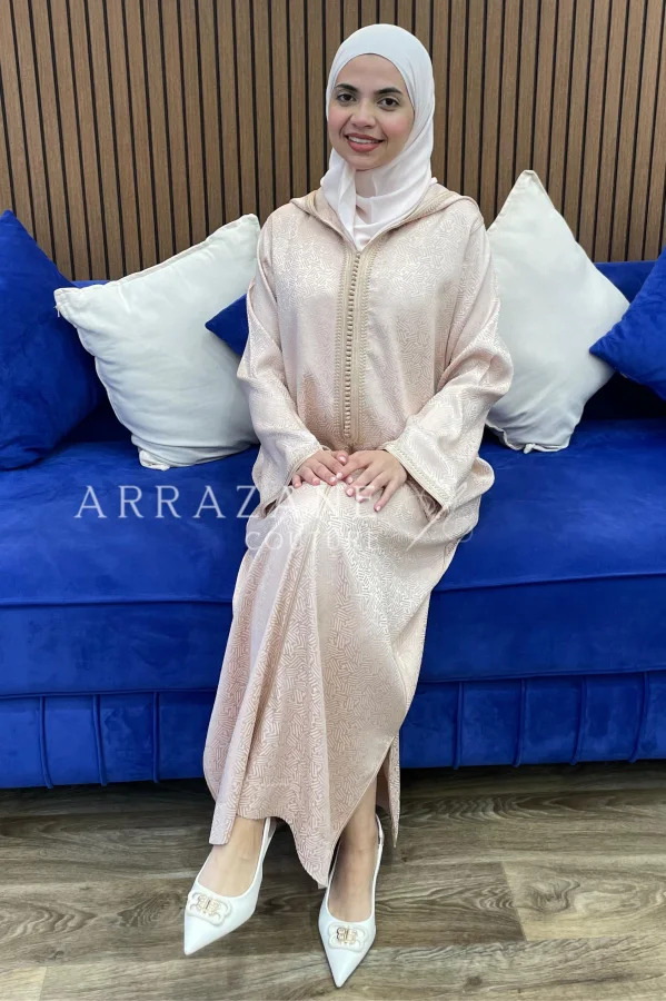 Djellaba Kamkha Rose | CasaZaz