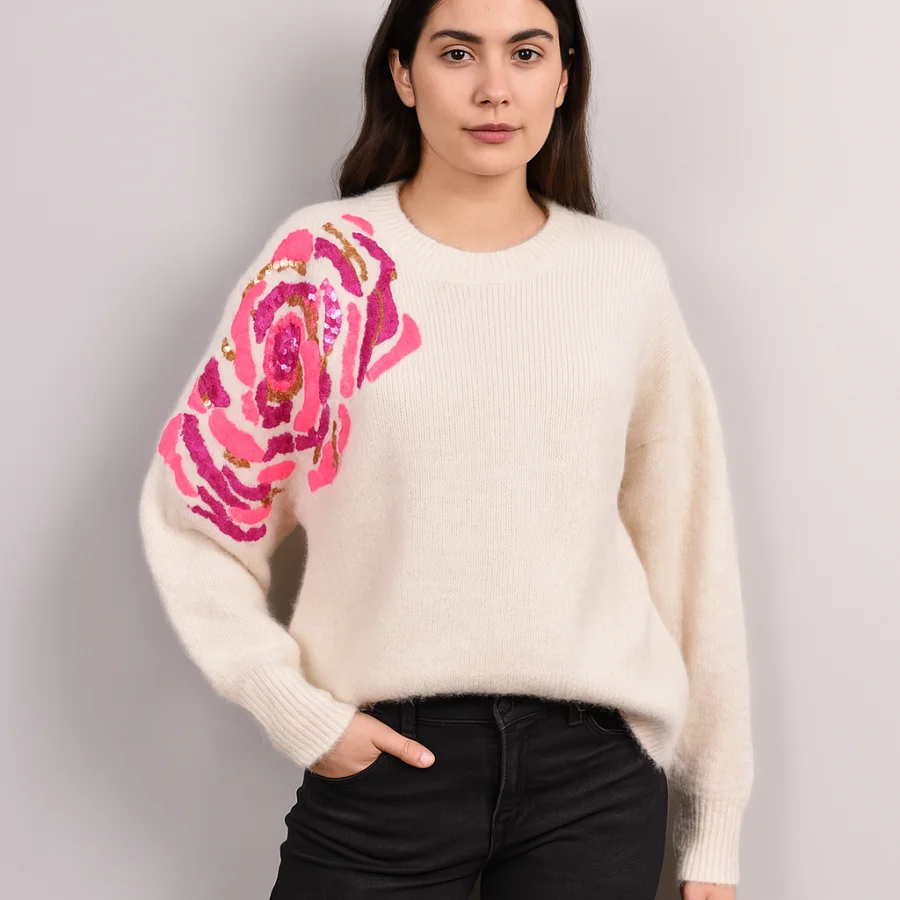 Truin Roze glitter Pailletten | PONTE BONITA 