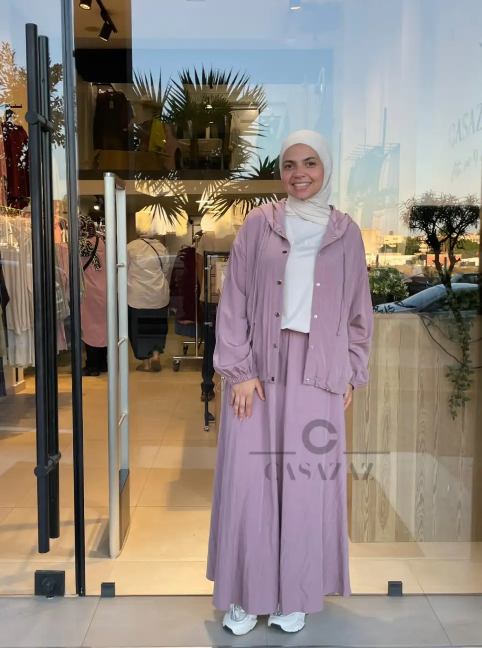 Ensemble jupe poche bouton | CasaZaz