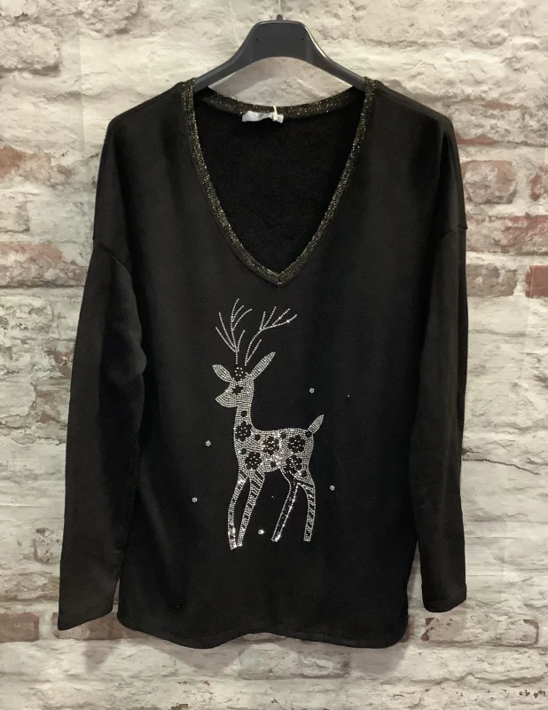Pull cerf | Jus de coco 