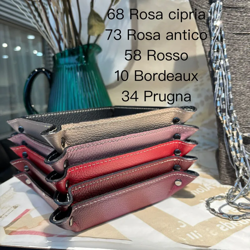 SVTT - Svuotatasche in pelle quadrato | Carvin Bags