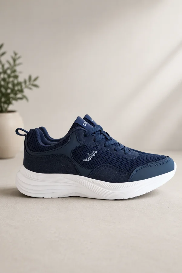 Tenis casual Masculino Confort em Azul Marinho Cod. 813 | definne