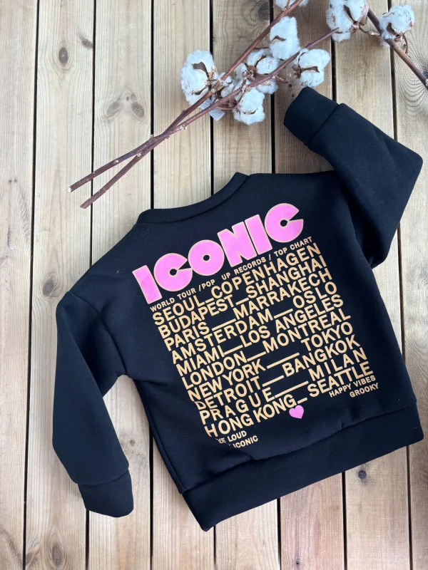 Sweat iconic noir  | Lena in Love 