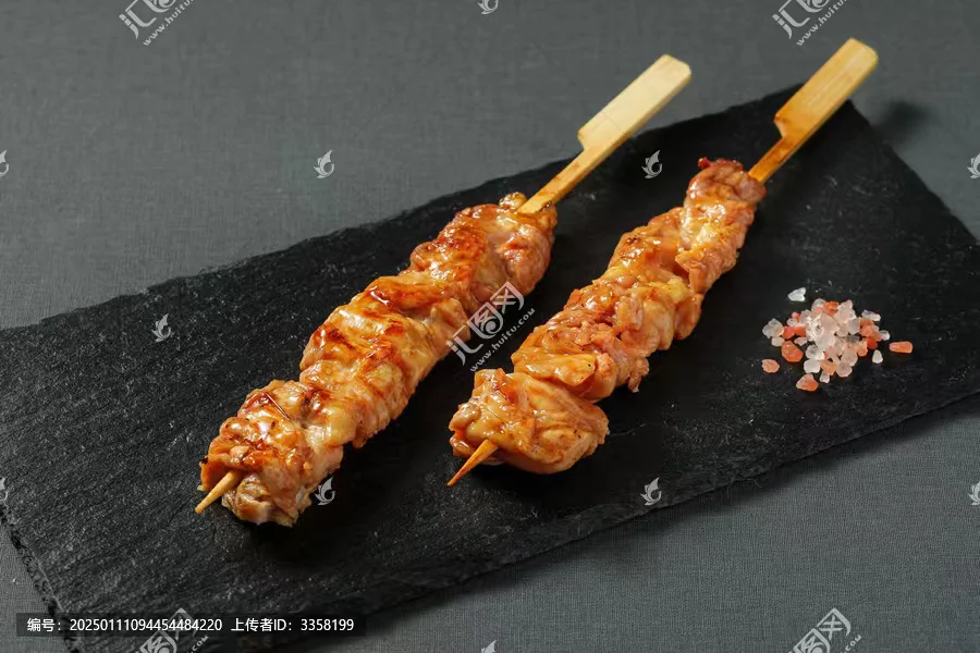 Brochette de poulet | 墨池 mochi
