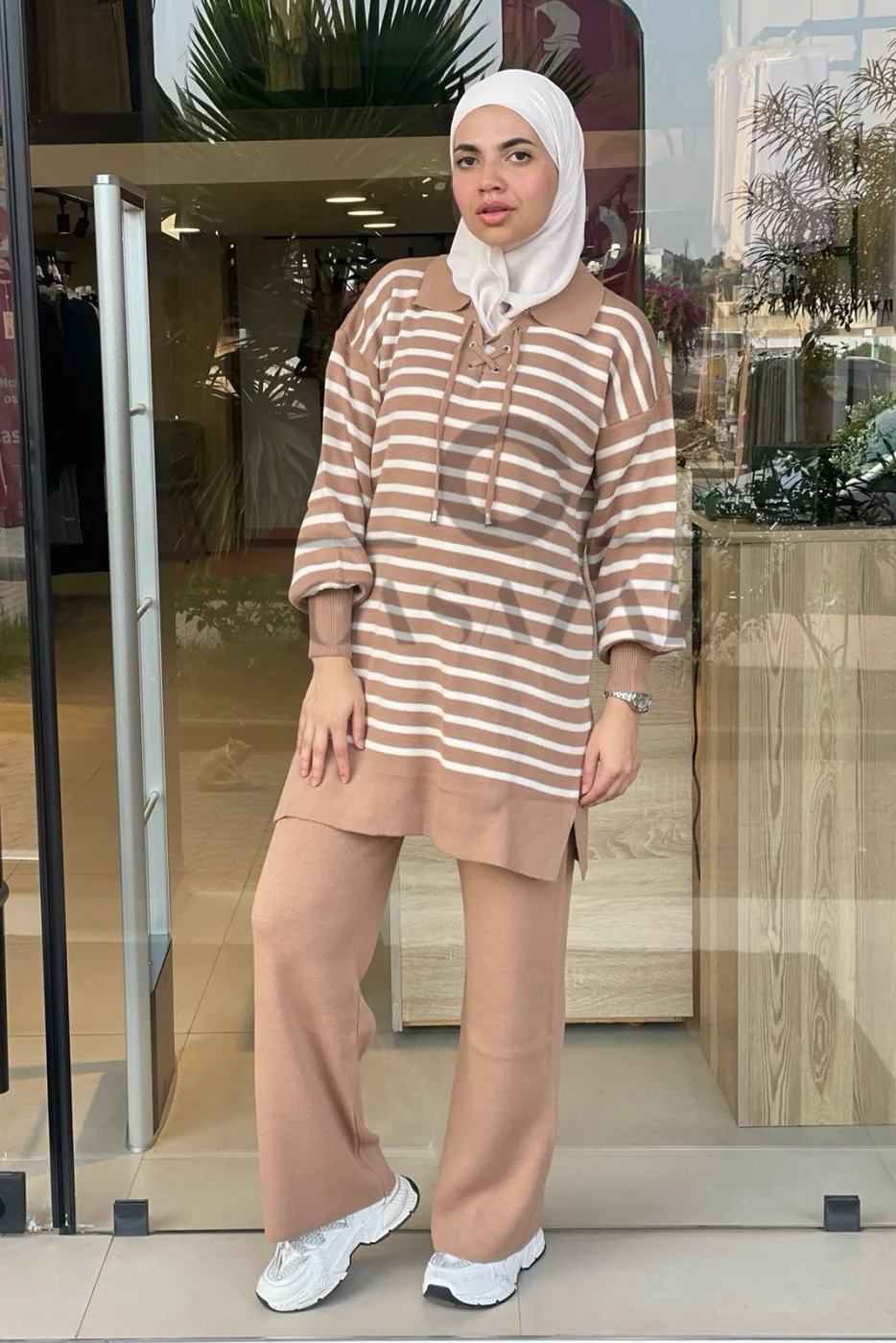 Ensemble Maille Rayé | CasaZaz