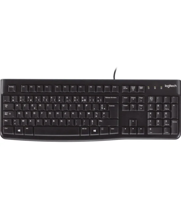 LOGITECH K120 CLAVIER À CONNEXION USB - (AZERTY ) | Up To Connect