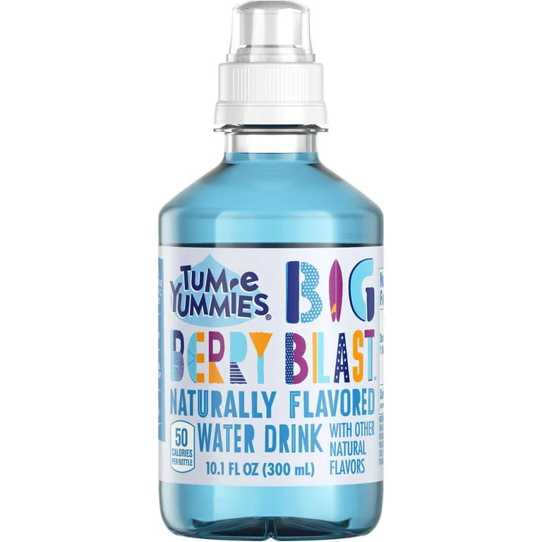Tum-e Yummies Big Berry Blast Naturally Fruit Water, 10.1 fl oz, Bottle | Hit-The-Stage Pharmacy