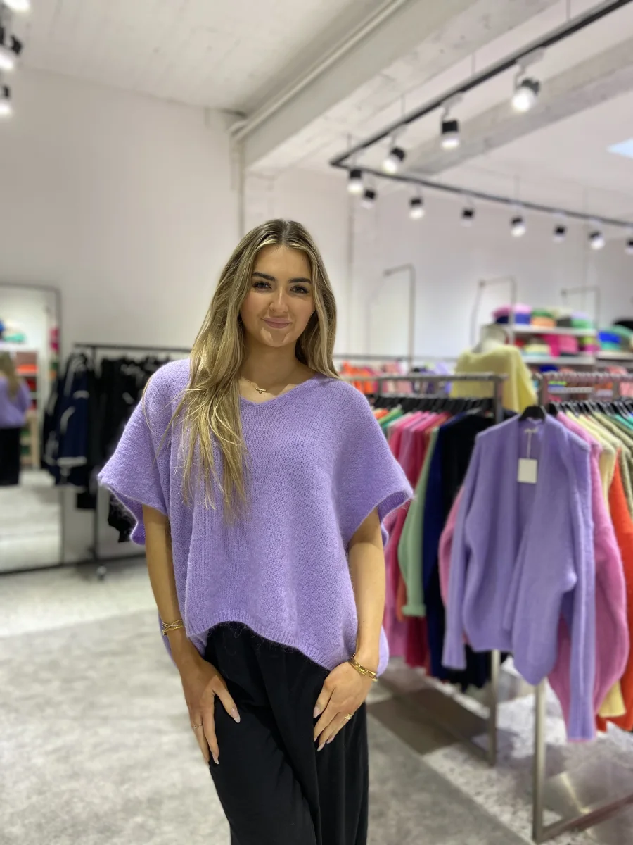 Mohair Knit Oversized | Salsa Color