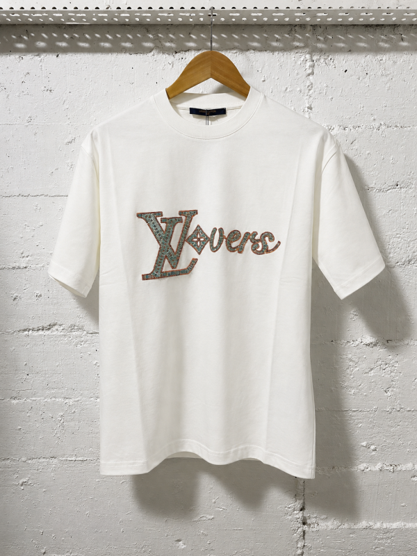 Louis Vuitton T-Shirt Lovers White | 