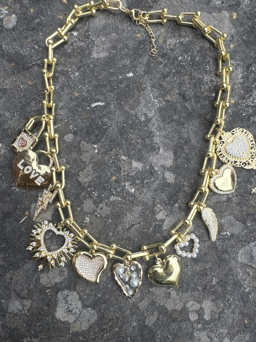 LOVE & LUCKY CHARM STATEMENT NECKLACE ✨ | TRUE QUEEN SWDN