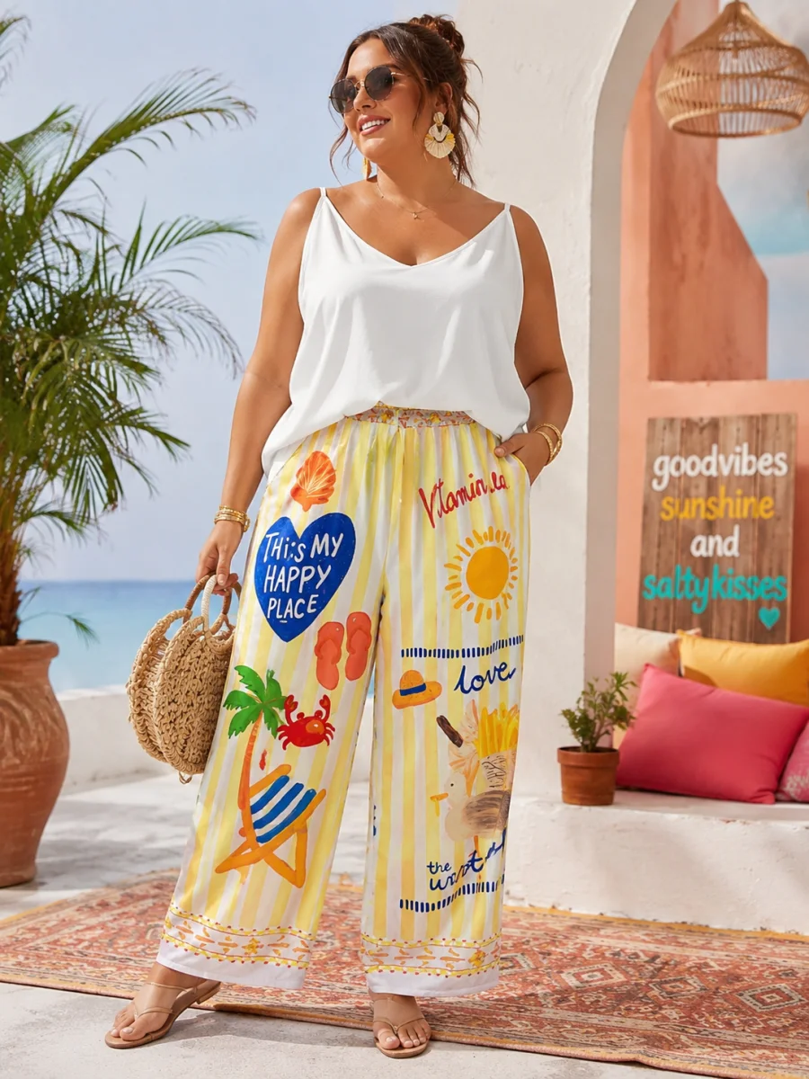 Pantalon " ola " 44 au 52 | Les Chics Filles by Sab