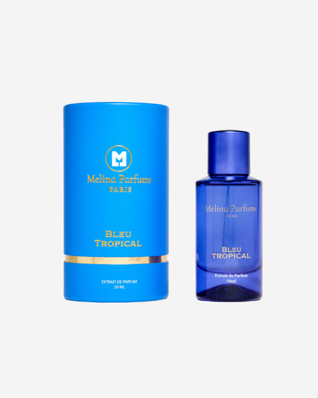 Bleu Tropical - Extrait de Parfum Homme - Melina Parfums | Dîna Shop'