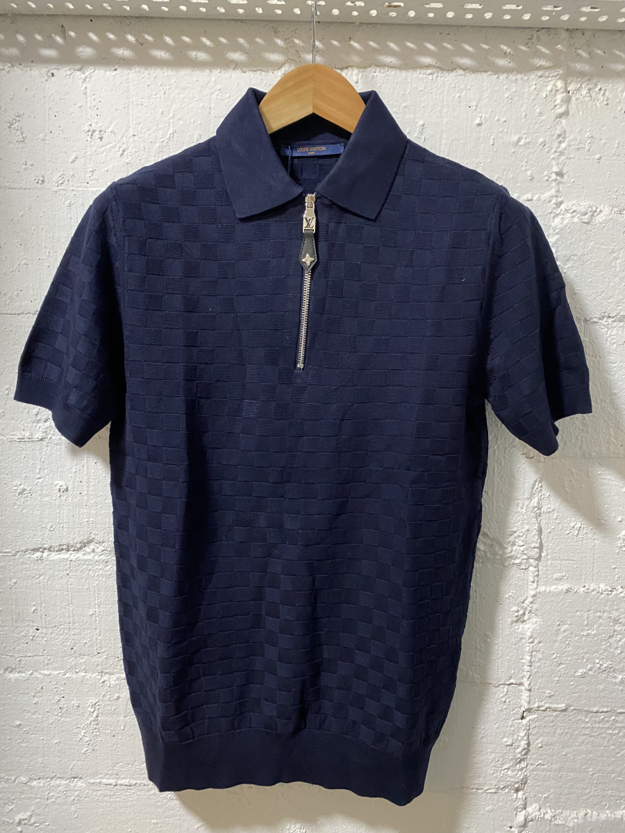 Louis Vuitton Halp Zip Blue  | MASSIMOLUXURYOUTLET