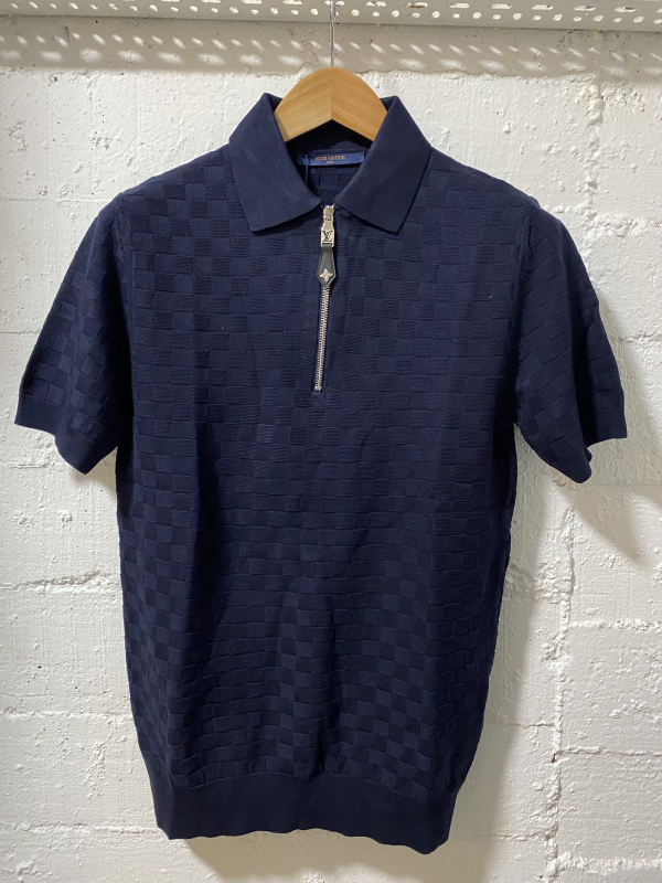 Louis Vuitton Halp Zip Blue  | MASSIMOLUXURYOUTLET