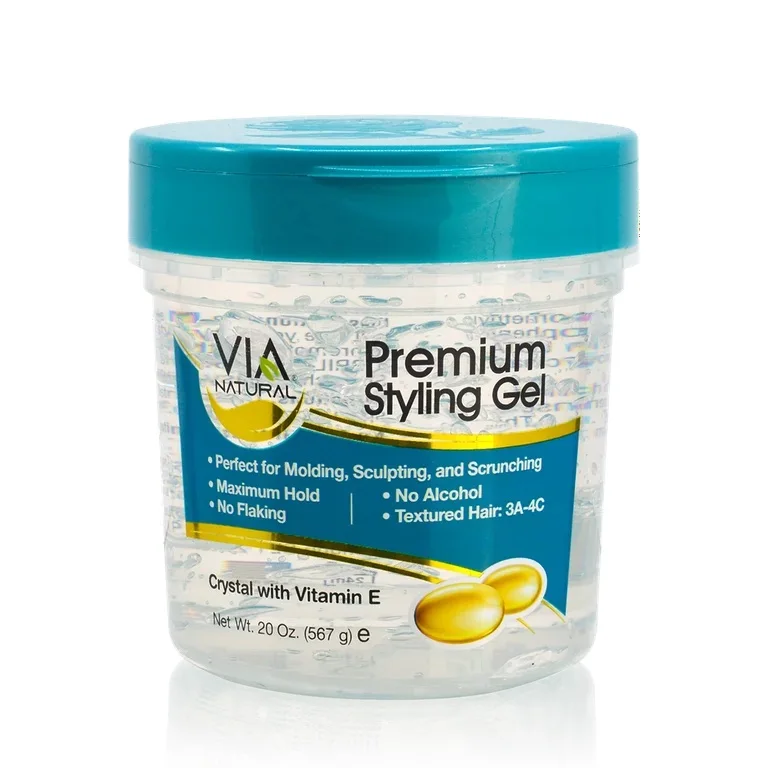 VIA NATURAL - Maximum Hold - Premium Styling Gel Crystal With Vitamin E | Hit-The-Stage Pharmacy