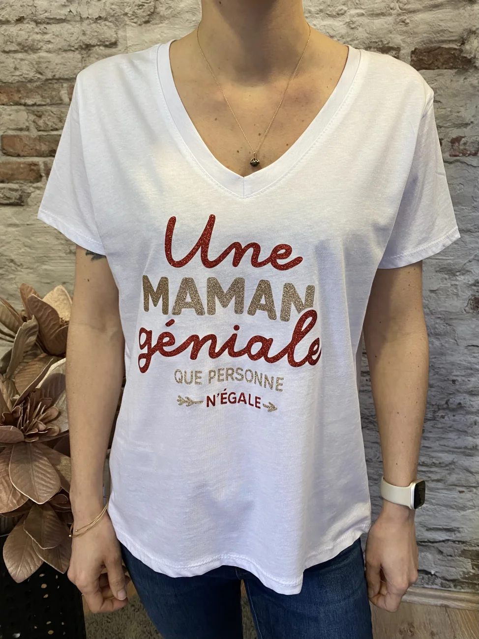 Tshirt maman géniale  | Jus de coco 