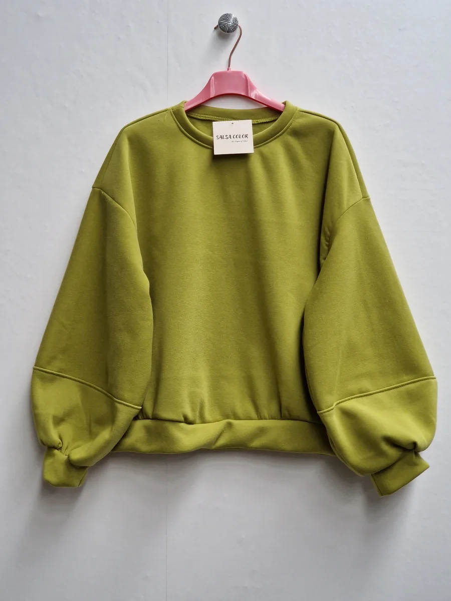 Sweatshirt Puff Sleeve

#2 | Salsa Color